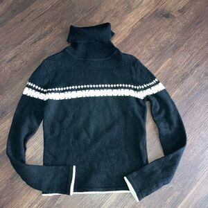 Vintage Espirit women’s  black Turtleneck Sweater size xs